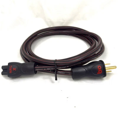 Audioquest AC Power Cable Over 2 m 7 Foot Low-Noise 3-Pole NRG-X3 C5 Connector - Image 1 of 4