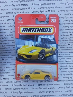 MATCHBOX PORSCHE 918 SPYDER CUPÉ 17/100 Foto 1 de 2