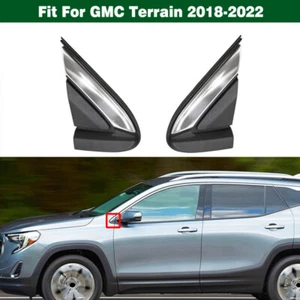 Pair Left&Right Side Fender Corner Cvoer Trim Molding For GMC Terrain 2018-2022 - Picture 1 of 7