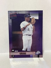 2002 Best of Fan Club "National 2002" embossed - JUAN URIBE #'d/5