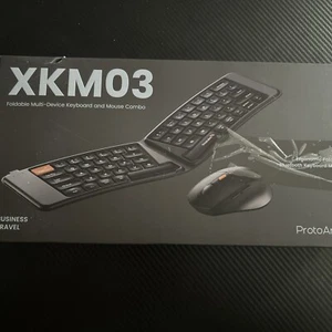 PROTOARC XKM03 FOLDABLE KEYBOARD AND MOUSE COMBO OPEN BOX - Picture 1 of 3
