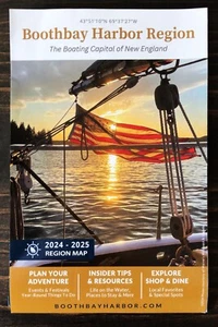 Boothbay Hafen Region Karte (2024) - Bild 1 von 7