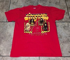Vintage STRYPER, “In God We Trust” 1988 Single Stitch Medium Tee NOS - Picture 1 of 6