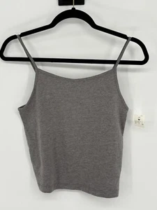 Wild Fable Gray Straight Neckline Summer Cropped Cami Size Medium New - Picture 1 of 7