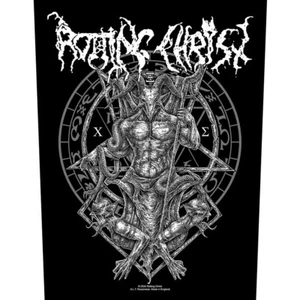 ROTTING CHRIST HELLENIC BLACK METAL LARGE SIZE  SEW ON BACK PATCH OFFICIAL - Imagen 1 de 7