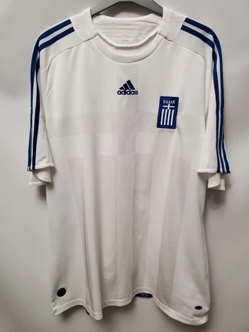 GREECE 2008 2009 AWAY SHIRT FOOTBALL SOCCER JERSEY ADIDAS 627006 Cover