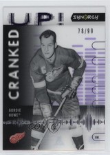2022-23 Upper Deck Synergy Cranked Up Purple /99 Gordie Howe #CU-GH HOF
