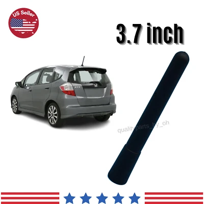 Antena aérea de radio de mástil corto negra de repuesto de 3,7" para Honda Fit 2007-2013 Foto 1 de 4