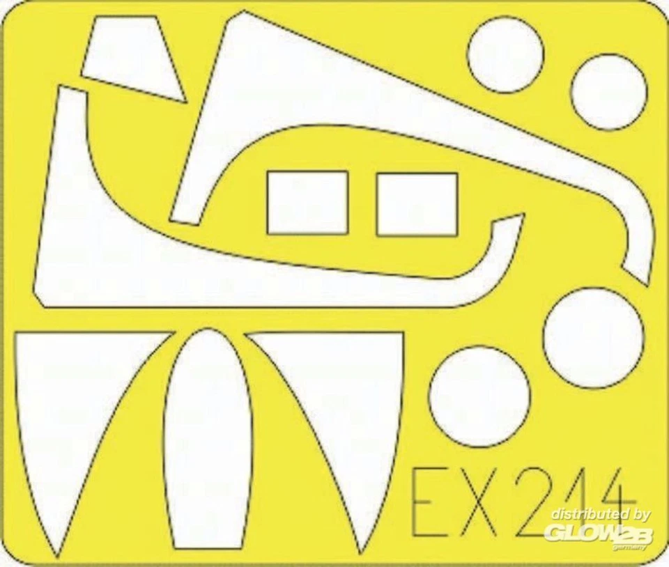 Eduard Accessories: F9F-2P Panther für Trumpeter-Bausatz in 1:48 [7309214] - Immagine 1 di 1