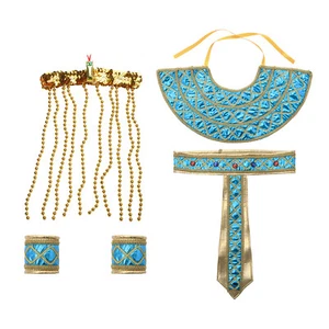 Cleopatra_Snake Headband Faux Collar Arm Sleeves Belt Suit Headwear Party Show - Picture 1 of 22