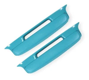 57 Chevy Bel Air Armrest Turquoise Pair 1957 Chevrolet New - Picture 1 of 2