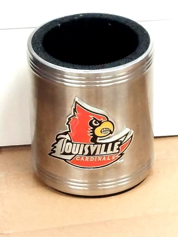 Louisville Cardinals Steel Can Cooler Coosie Cover