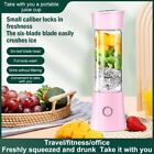 480Ml Portable USB Charging Fruit Shake Cup Home  Juicer5675