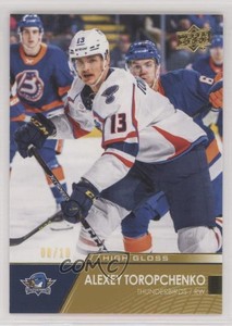 2021-22 Upper Deck AHL High Gloss /10 Alexey Toropchenko #31 Rookie RC