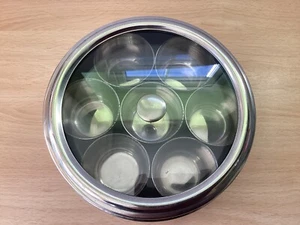 Caja 7 de especias de acero inoxidable - Imagen 1 de 8