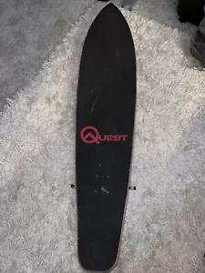 The Quest Super Cruiser Longboard Skateboard 44" con solo camion senza ruote - Foto 1 di 11