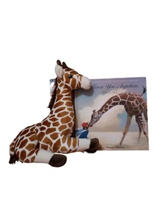 I’D KNOW YOU ANYWHERE MY LOVE Nancy Tillman 12" GIRAFFE Plush & Book NEW - Picture 1 of 4