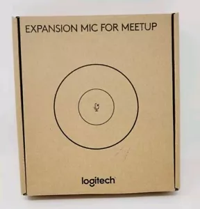 Logitech Meetup Mikrofon Erweiterungsmikrofon, schwarz, offene Verpackung - Bild 1 von 5