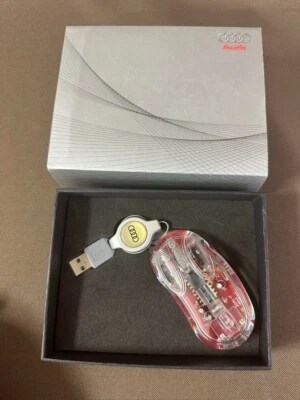Audi PC Mouse USB Wired Connection Multicolor Unused New - Image 1 of 4