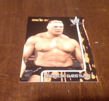 BROCK LESNAR 2002 Fleer WWF WWE Royal Rumble Rookie Card RC #4 Raw