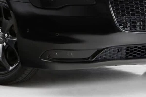 GTS Driving Fog Light Covers Smoke Plastic 2PCS. Fits Chrysler 300 2015-2023 - Bild 1 von 1