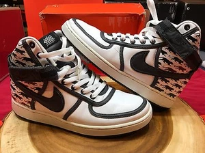 Nike Vandal High Black White Size 9.5 Philadelphia Philly Panthers Jordan BFIVE - Picture 1 of 12