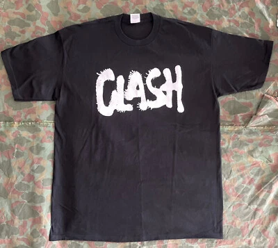 Supreme x The Clash Logo Tee SS10 Black Sz XL New NOS Rare - Image 1 of 4