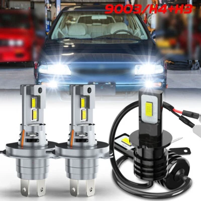 Combo de 4 luces antiniebla LED blancas 6000K para Nissan Altima 1993-1997 Foto 1 de 4