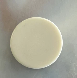 Vtg Roberts SF Backgammon Cream Number Stone Counter Disc Replacement Game Part - Picture 1 of 4