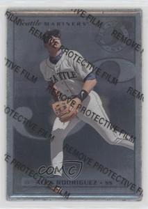 1996 Leaf Preferred Steel Alex Rodriguez #8