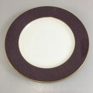 Plato de postre de ensalada de porcelana de hueso fino púrpura berenjena Spode Sutton 8" - Imagen 1 de 3