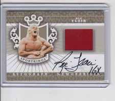 2013 Sportkings Series F Ric Flair Match Used Trunks Autograph Auto Gold #/10