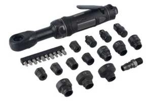 Laser Tools 9016 Go Thru Air Ratchet Socket & Bit Set - Picture 1 of 8