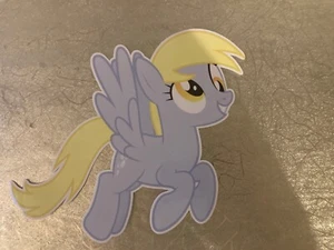 "My Little Pony MLP pegatina grande pezuñas derpy 8"" de alto" - Imagen 1 de 5
