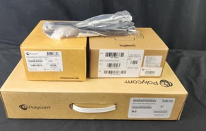 Poly Trio 8500 IP Conf. Phone 7200-66779-019 Skype Edition Collaboration Kit New - Picture 1 of 6