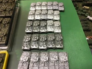 GHQ Five M-2 Bradleys 1/285 Modern Micro Armor 1/300 Cold War - Bild 1 von 10