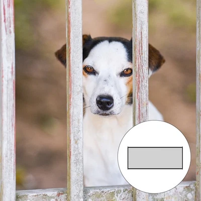 Portable Dog Mesh Gate Nylon Mesh Pet Fence Folding Safety Barrier Black - Image 1 of 4