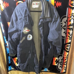 Vintage Alpha Industries Jacket Large Men MA-1 Bomber 60s Made In USA Conmar Zip - Picture 1 of 9