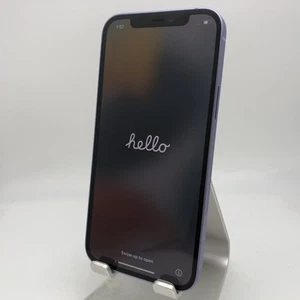 Apple iPhone 12 Purple 64GB Spectrum - Very Good Condition - Afbeelding 1 van 6