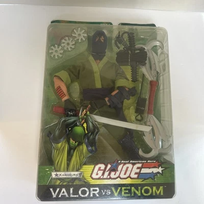 Figura de acción Hasbro GI Joe Kamakura Valor vs Venom 12" totalmente nueva Foto 1 de 4