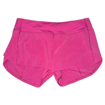 Lululemon Athletica Speed up mid rise shorts in sonic pink women’s size 12 - Image 1 of 4