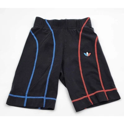 Pantalones Cortos de Motociclista Adidas Para Mujer Talla XS Adicolor Tricolor Rojo, Negro y Azul Foto 1 de 4