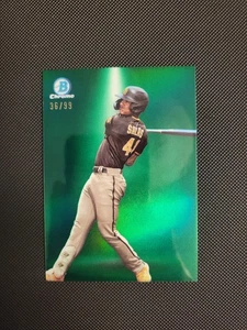 2024 Bowman Chrome Ethan Salas Spotlight Green Refractor /99 #BS-5 Padres - Bild 1 von 3