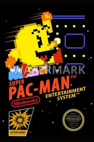 Super Pac-Man NES Poster 24x36 Premium Glossy Photo Print Wall Art Retro #18
