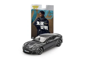 Mini-GT 1:64 ASTON MARTIN BDS NO TIME TO DIE 007 JAMES BOND CHINESE BLISTER 2021 - Foto 1 di 4