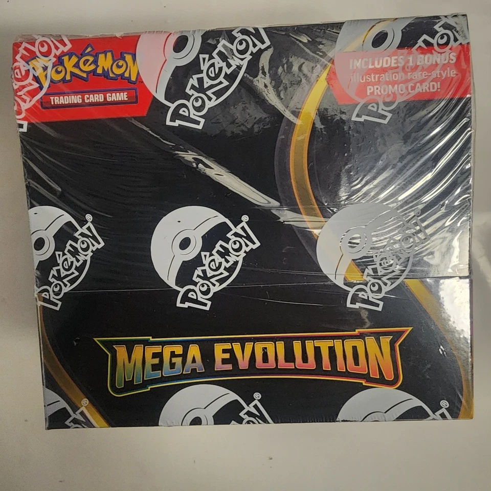 Pokemon TCG Mega Evolution Enhanced Sealed Booster Box 36 Packs + Promo Card New - Image 1 of 1