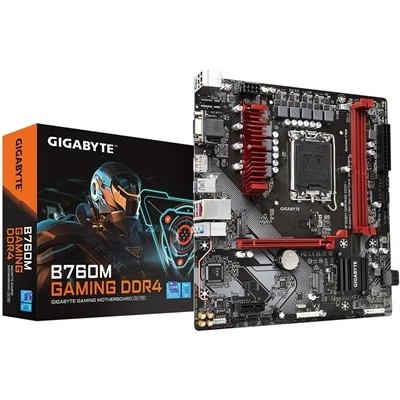 Gigabyte B760M GAMING DDR4 Intel 1700 Socket Motherboard Micro-Atx 2X Ddr4 Slots - Image 1 of 1