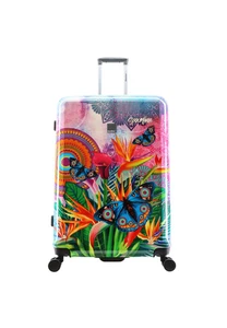 Saxoline Blauer Hartschalenkoffer / Trolley / Reisekoffer - 77cm (Large) - Butte - Bild 1 von 10