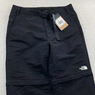 The North Face Paramount Trail Convertible Pants Men 32 Black Zip Off Hiking TNF - Image 1 of 4