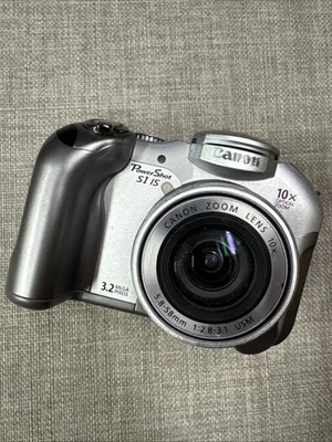 CANON PowerShot S1 IS 3.2 MP Digital Camera with 10x Optical Zoom Parts/Repair - Image 1 of 4